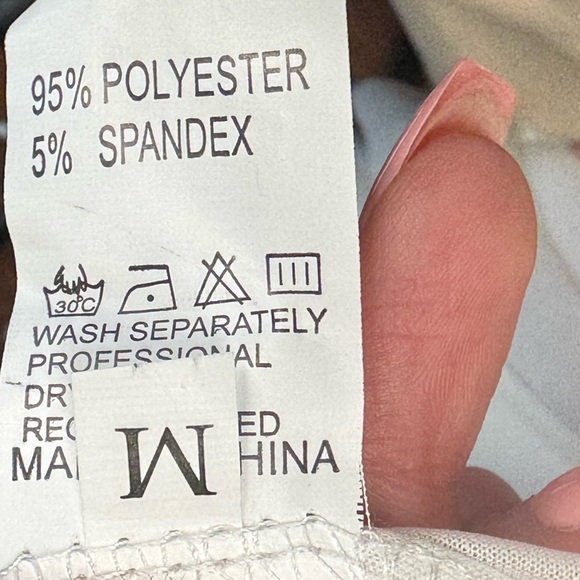 Blue and White Floral Midi Dress - Picture 7 of 7